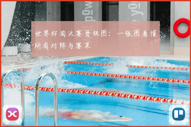 世界杯淘汰赛晋级图：一张图看懂所有对阵与赛果